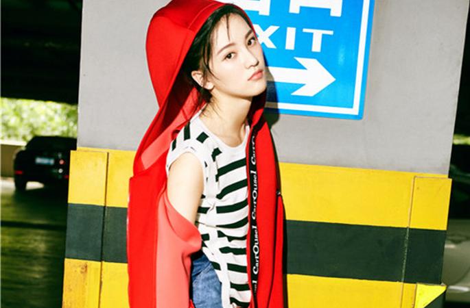 황찬찬 초가을 거리 화보, 풋풋함 폭발